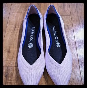 Rothys Petal Pink Pointed 8.5